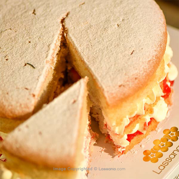 CLASSIC VICTORIA SPONGE CAKE 800G (1.7LBS) - Lassana Cakes - in Sri Lanka